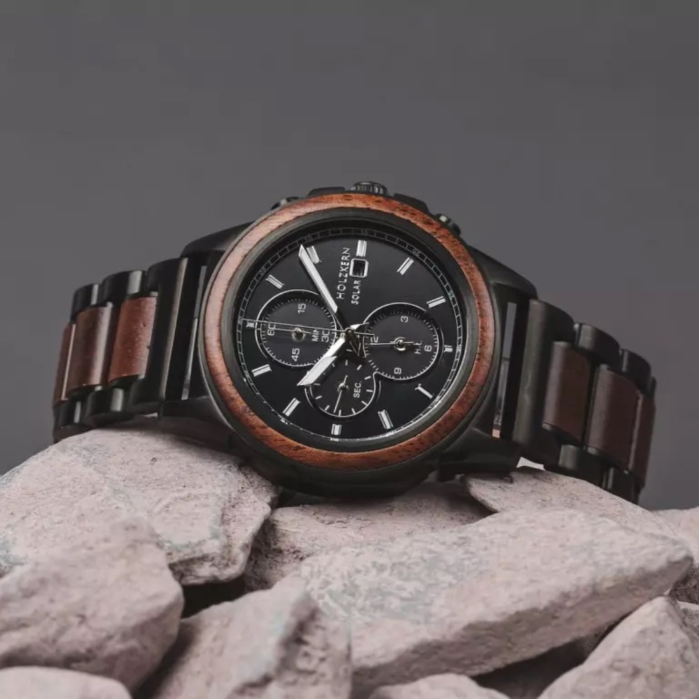 Holzkern Solar Powered Watch